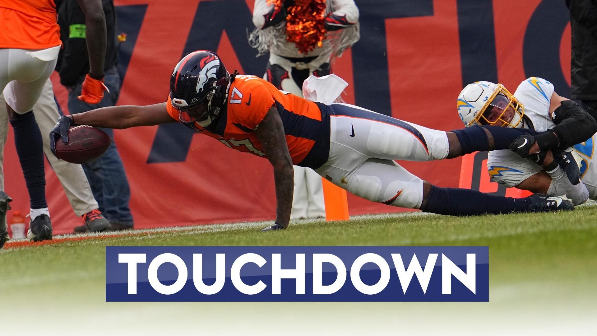 'He left a lot of litter!' Humphrey spins his way to epic touchdown