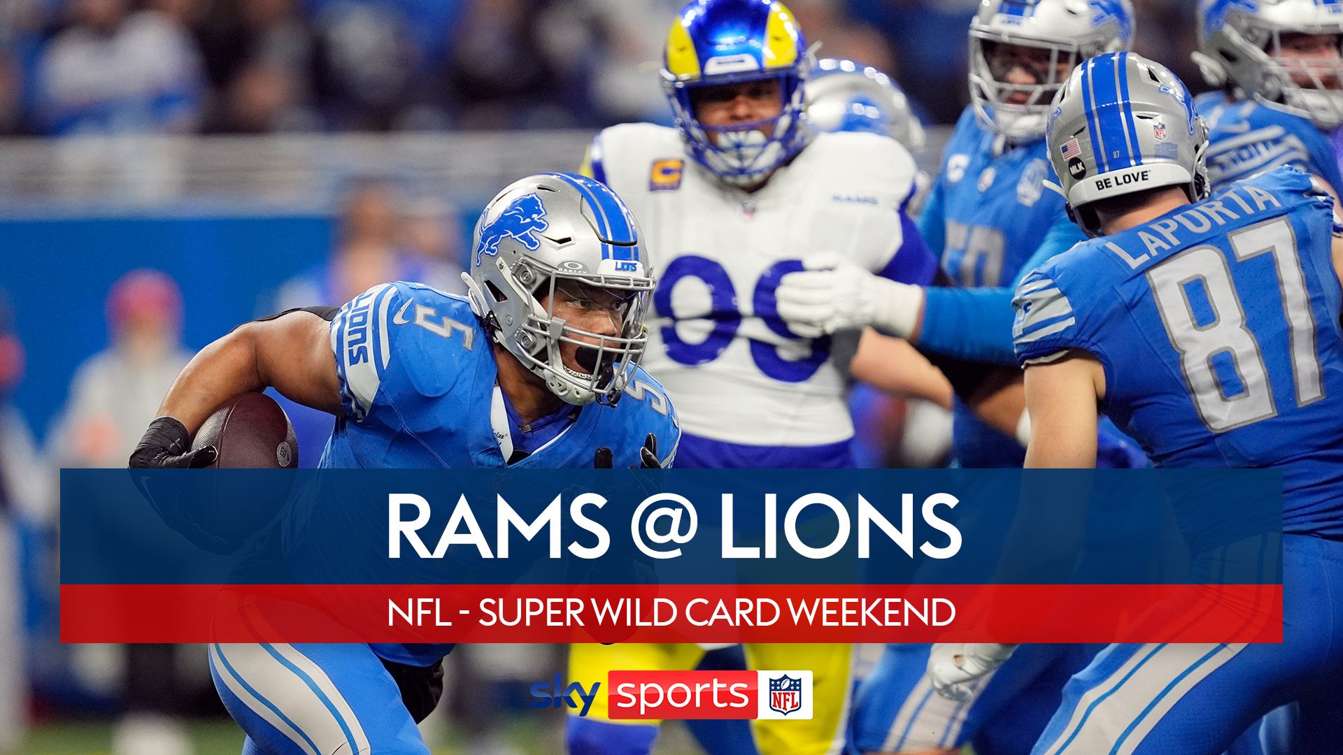 Lions secure their first play-off victory in 32 years | NFL highlights