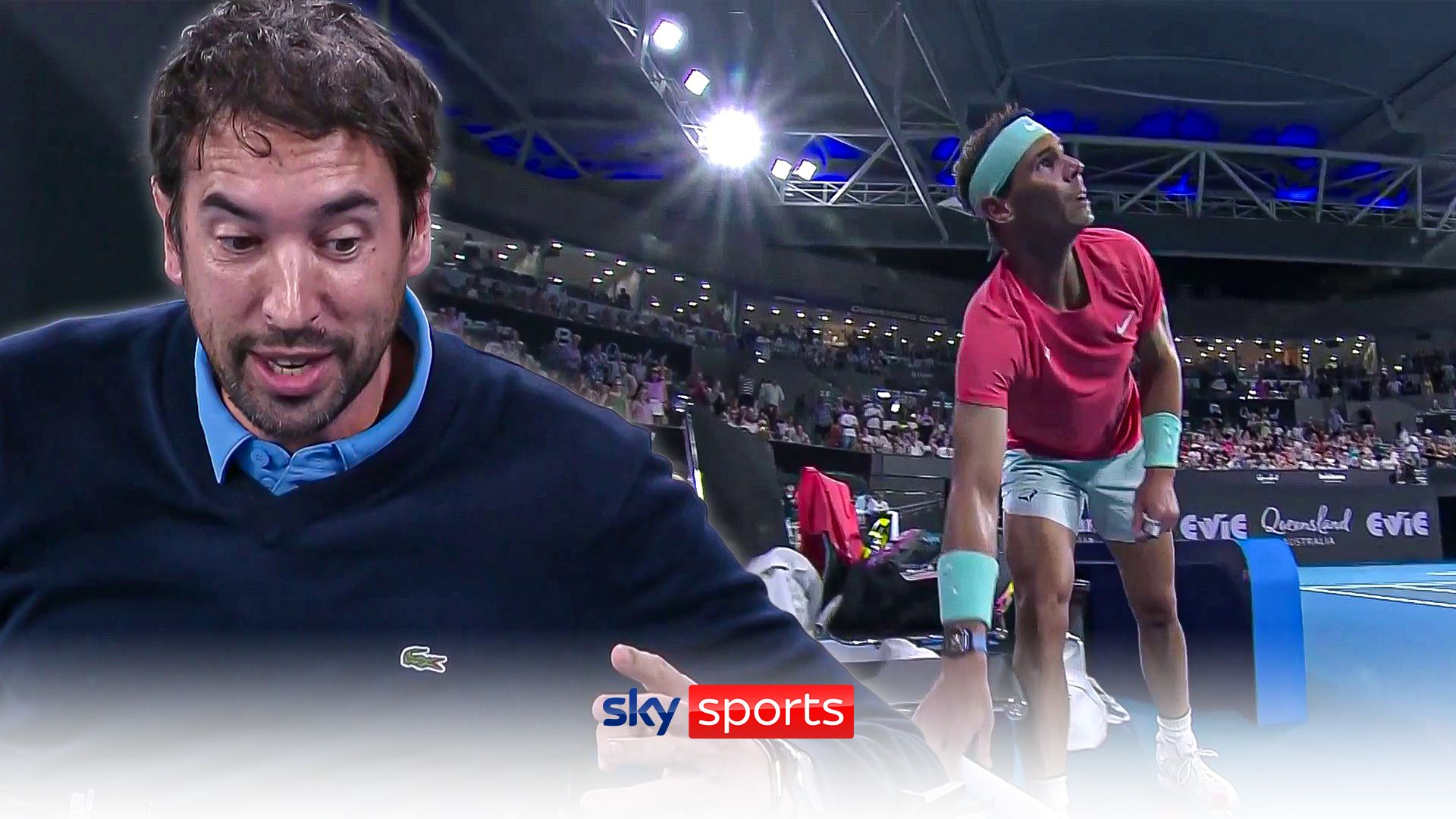 'He was a little bit late...' | Nadal given warning for taking too long in toilet!