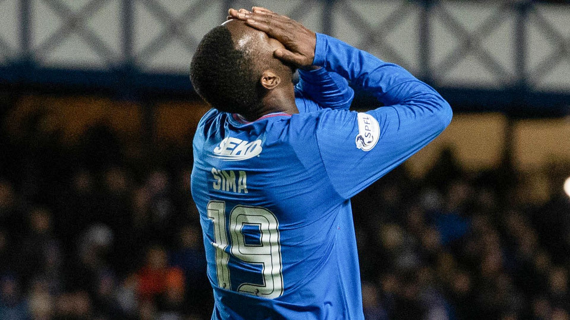 Rangers striker Sima out 'long term' after AFCON injury