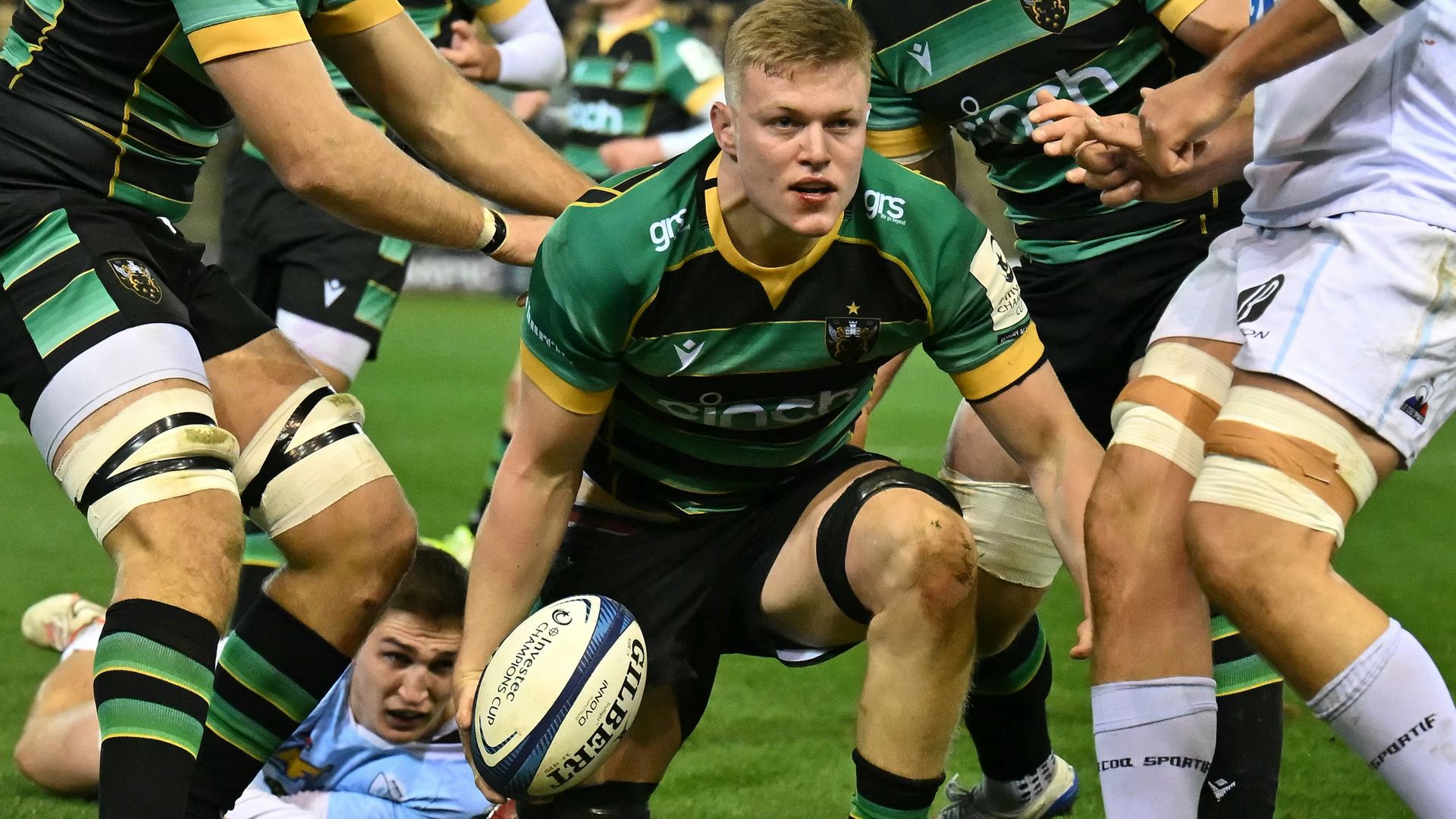 Northampton thrash Bayonne to reach Champions Cup knockouts