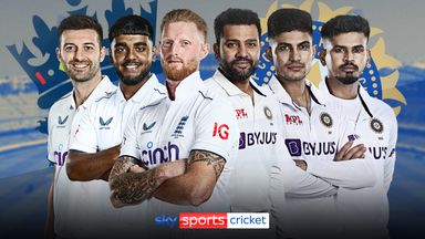 England play India in five Test matches across January, February and March
