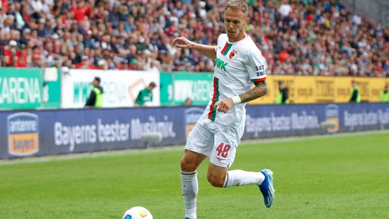 FC AUGSBURG: Irvin Cardona, leihweise zu AS St.-Etienne gewechselt. 03.01.2024.