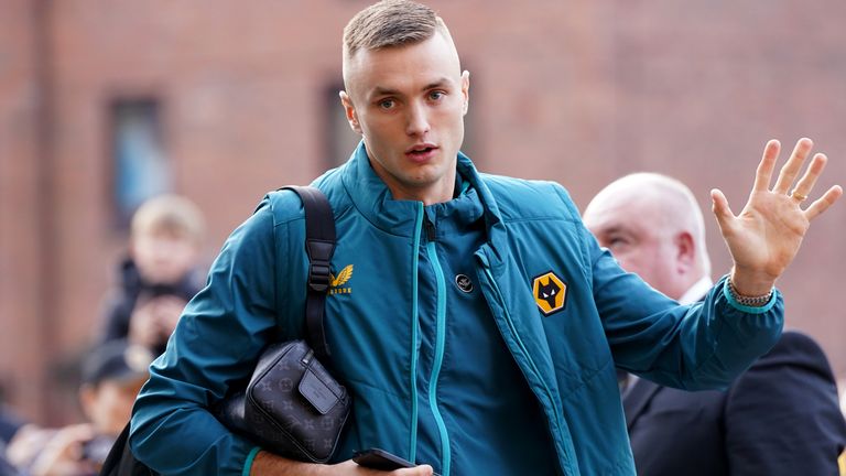 EINTRACHT FRANKFURT: Sasa Kalajdzic, leihweise von den Wolverhampton Wanderers gekommen.