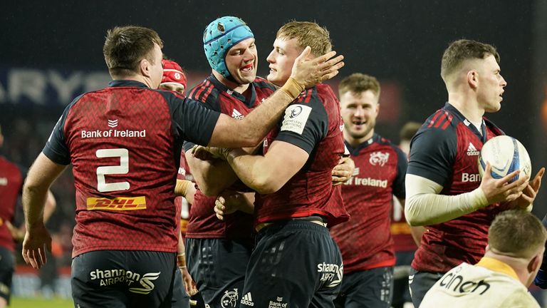 When Gavin Coombes scored Munster's third try, they appeared en route to a bonus-point victory 