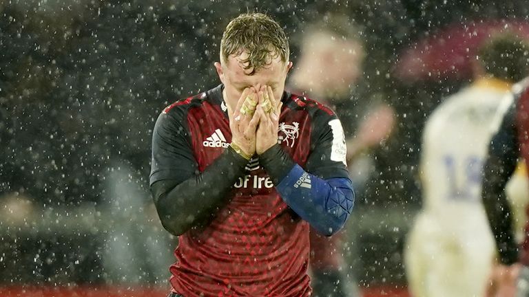 Munster suffered home Champions Cup defeat to 14-player Northampton Saints at Thomond Park 