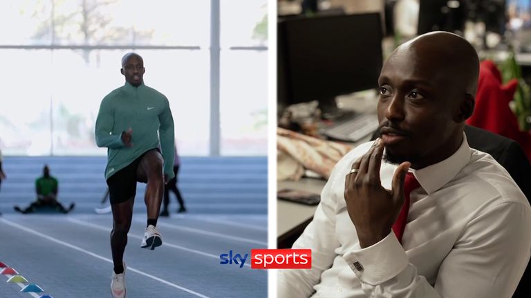 Eugene Amo-Dadzie, known as the world's fastest accountant, is targeting a spot in the Team GB squad for the Paris Olympics