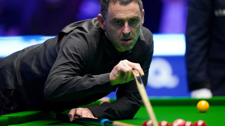 O'Sullivan won three frames to level the match at 6-6 in the space of just 37 minutes