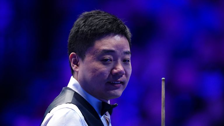 Ding is the first man to record two 147s in The Masters, having made his first in 2007