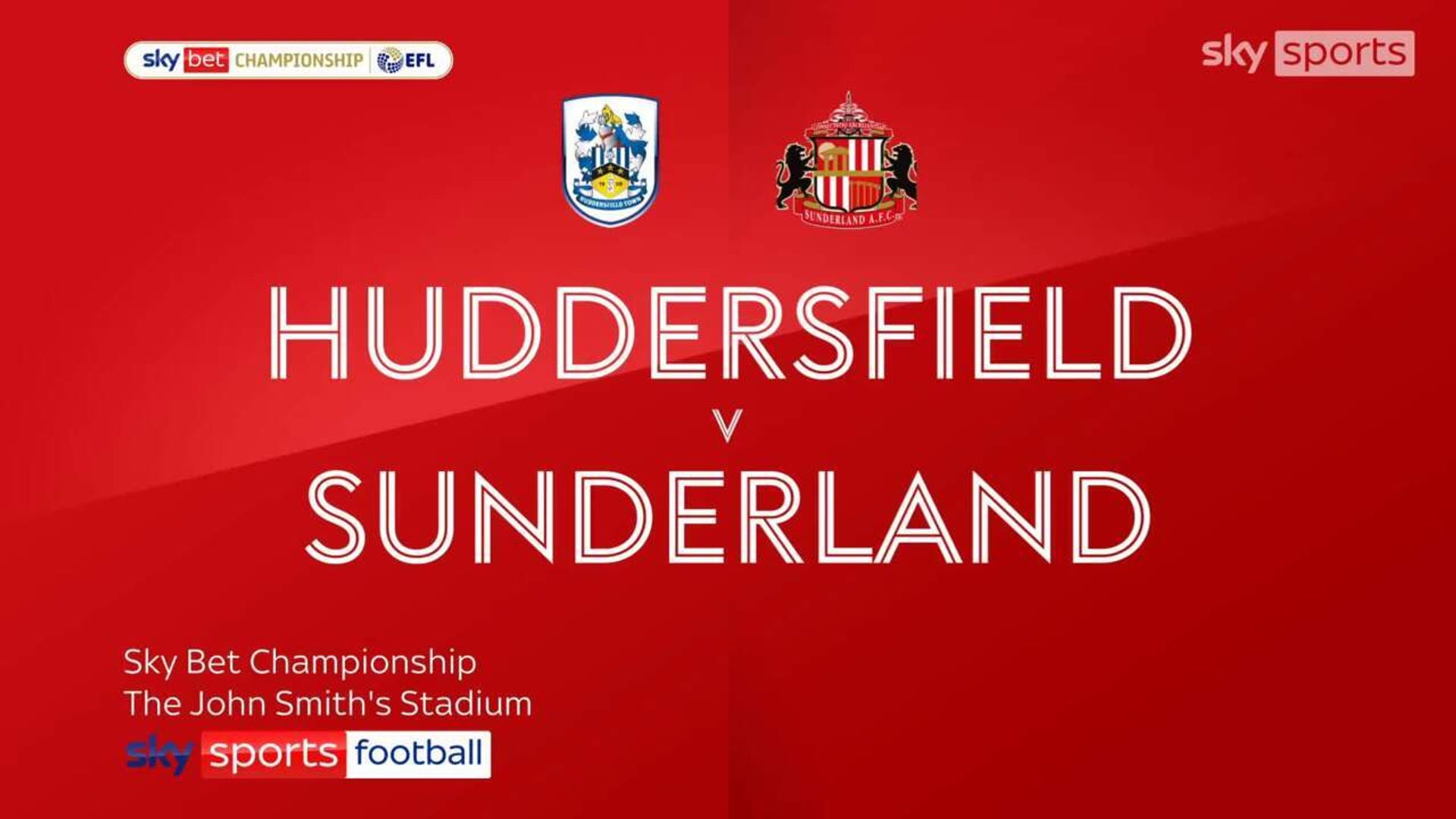 Huddersfield 1-0 Sunderland