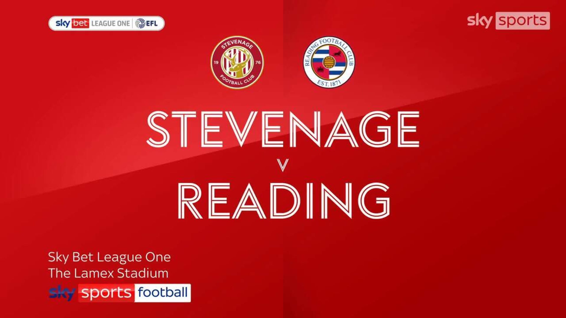 Stevenage 0-1 Reading