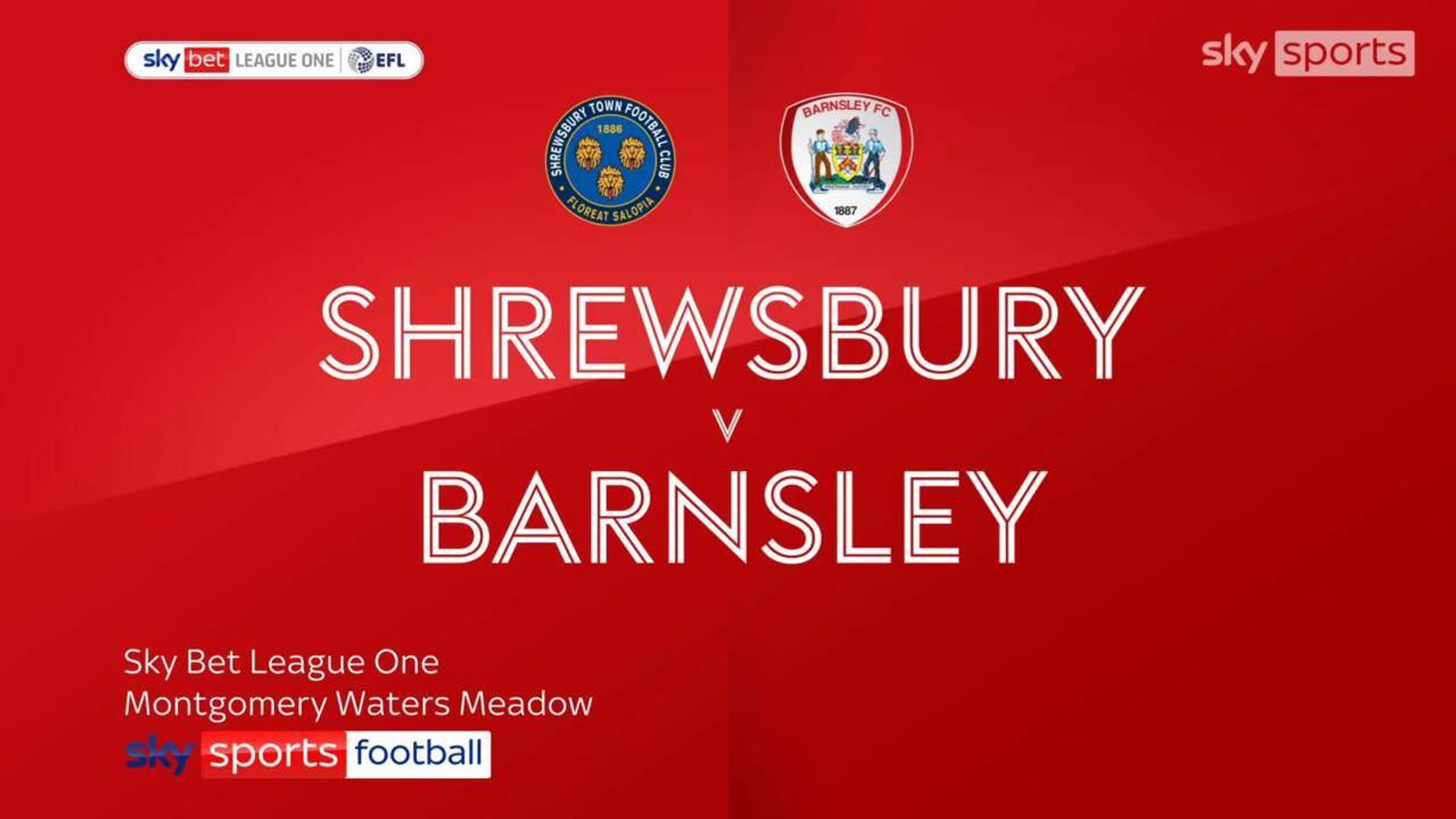 Shrewsbury Town 1-1 Barnsley 