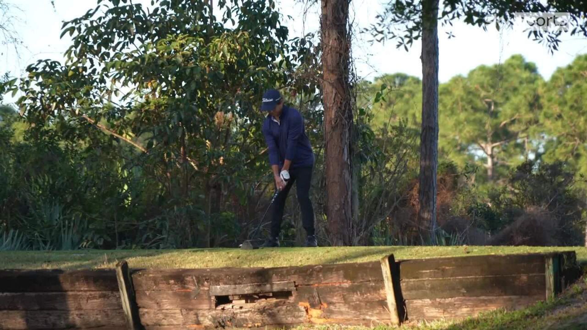 Like father like son? Charlie Woods competes in first PGA Tour pre-qualifier