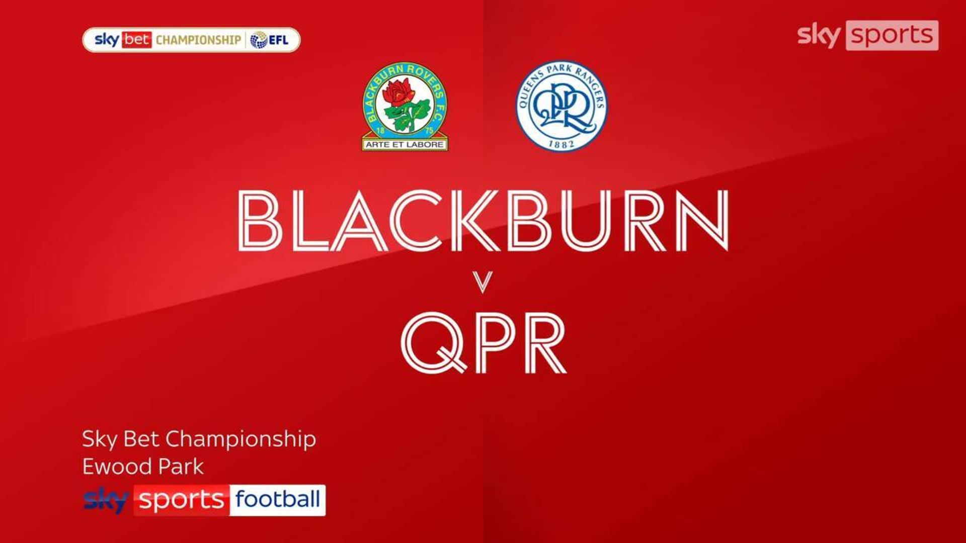 Blackburn Rovers 1-2 QPR