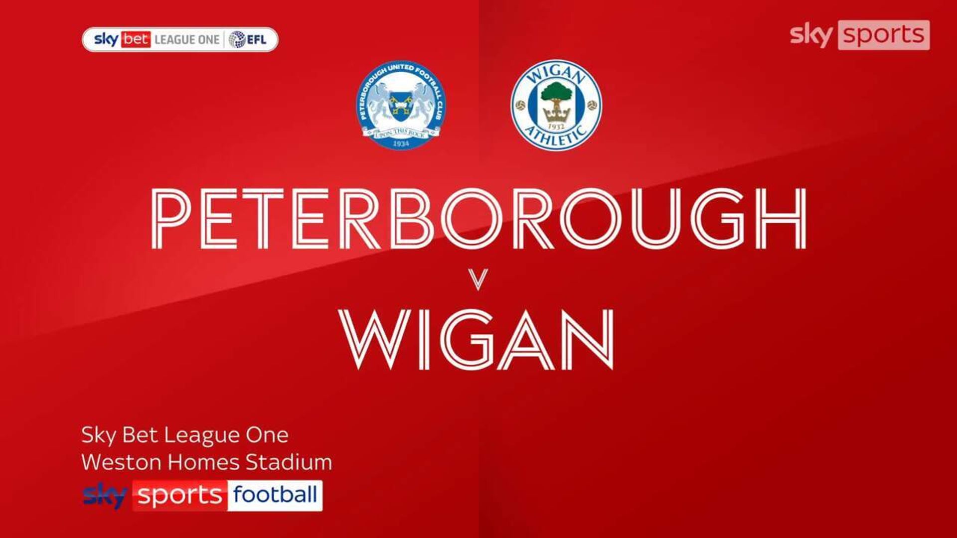 Peterborough 2-3 Wigan