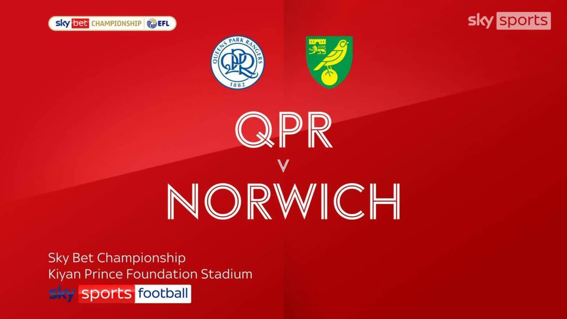 QPR 2-2 Norwich City