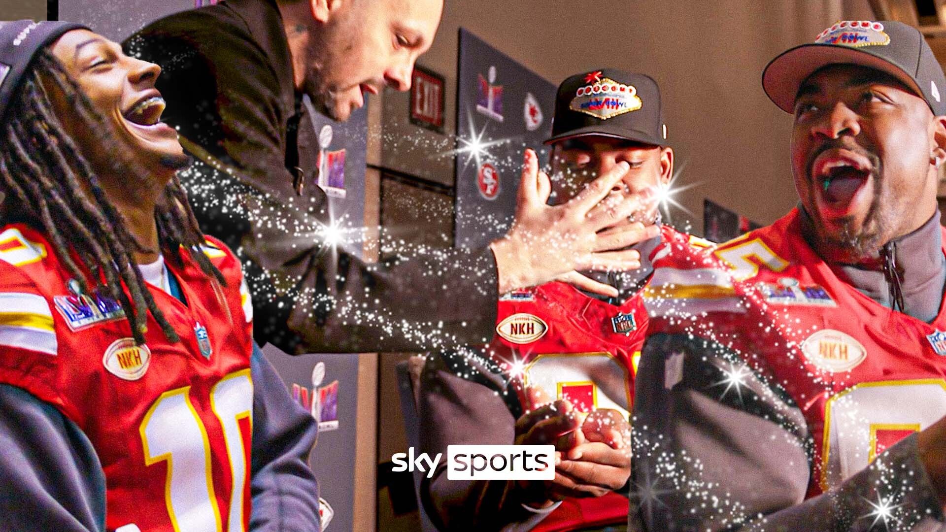 'This is crazy!' | Steven Frayne magic shocks Chiefs ahead of Super Bowl