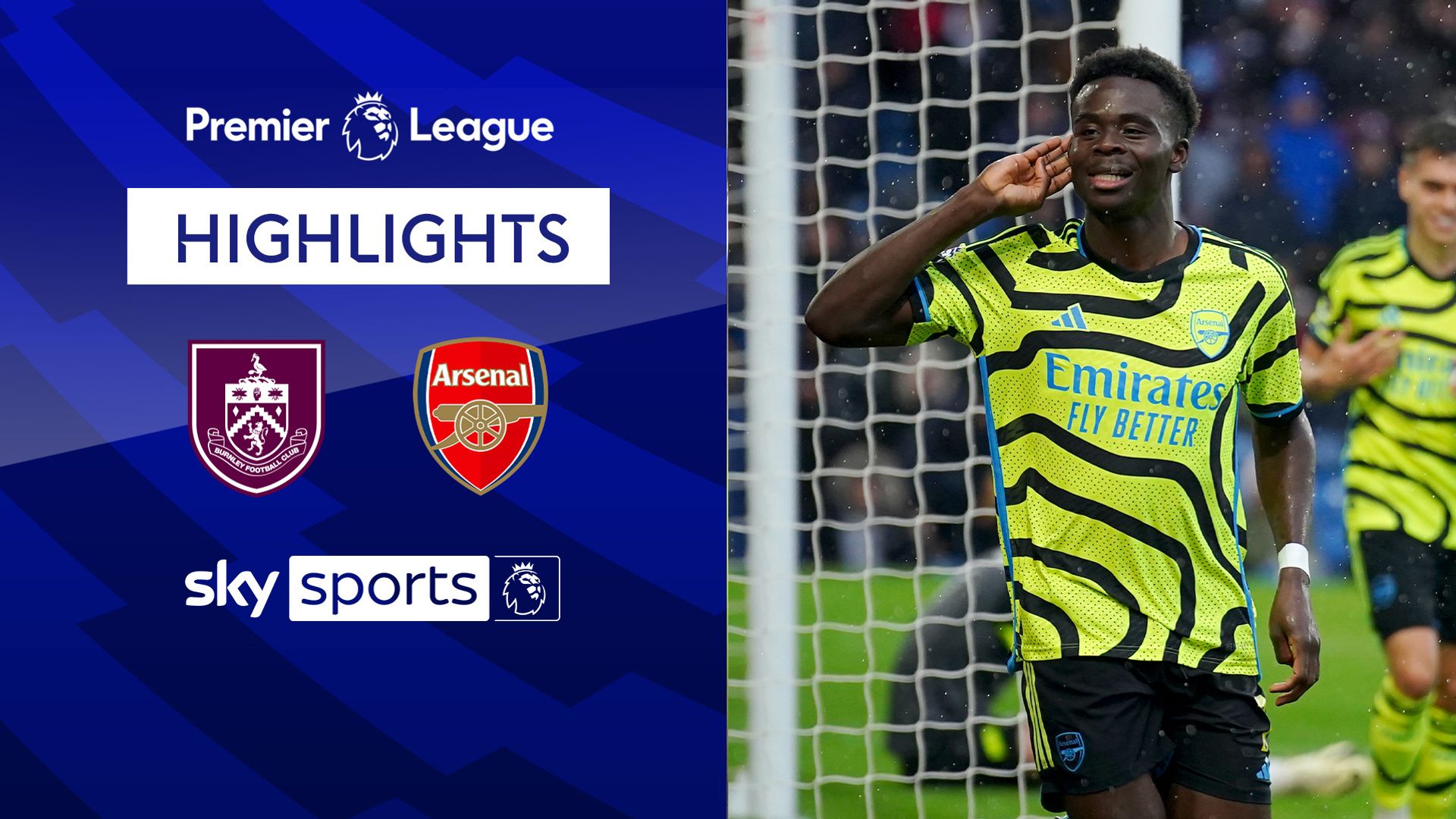 Saka at double as Arsenal continue dominant streak