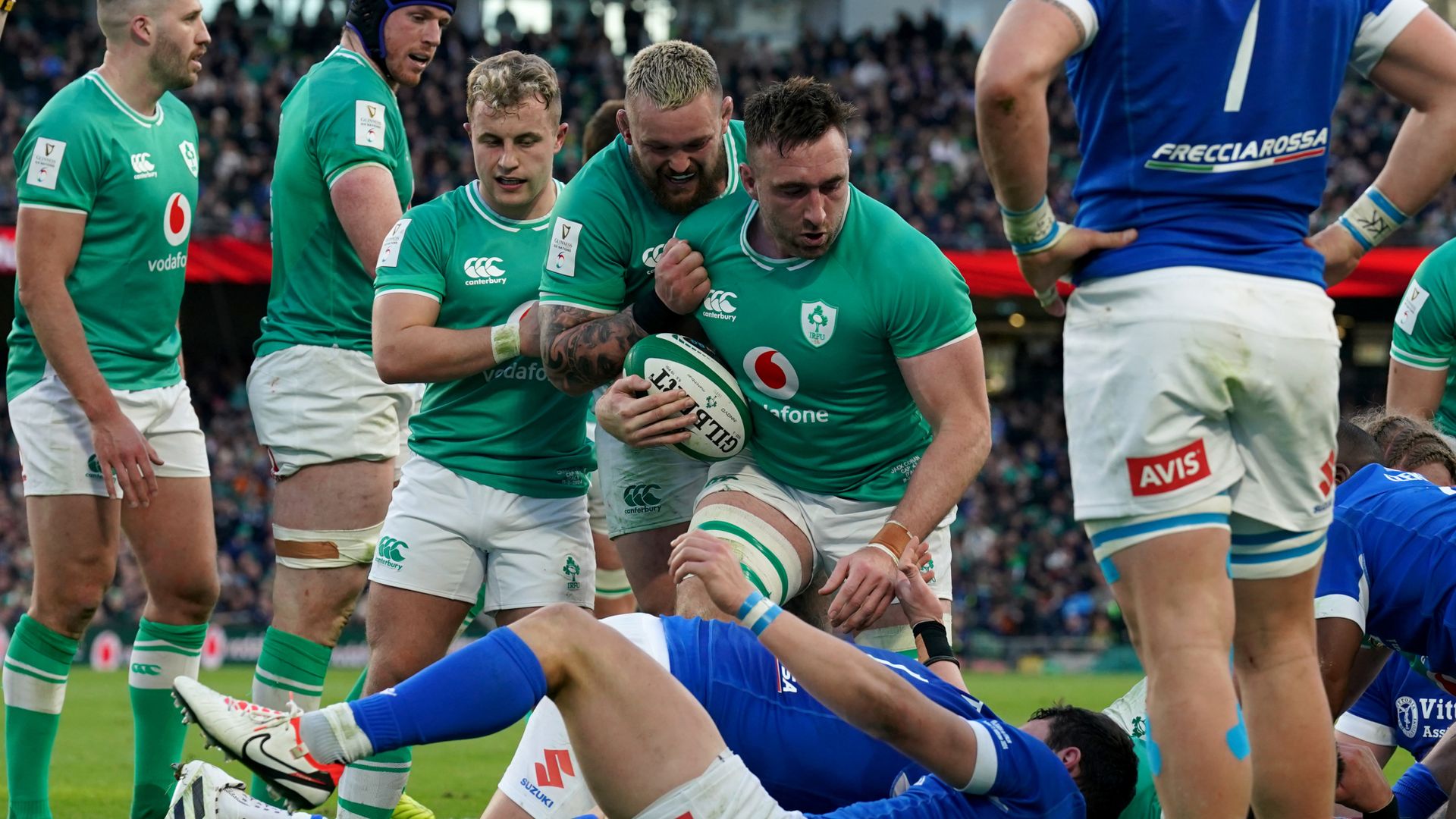 Six Nations as it happened: Ireland smash Italy 36-0 in Dublin