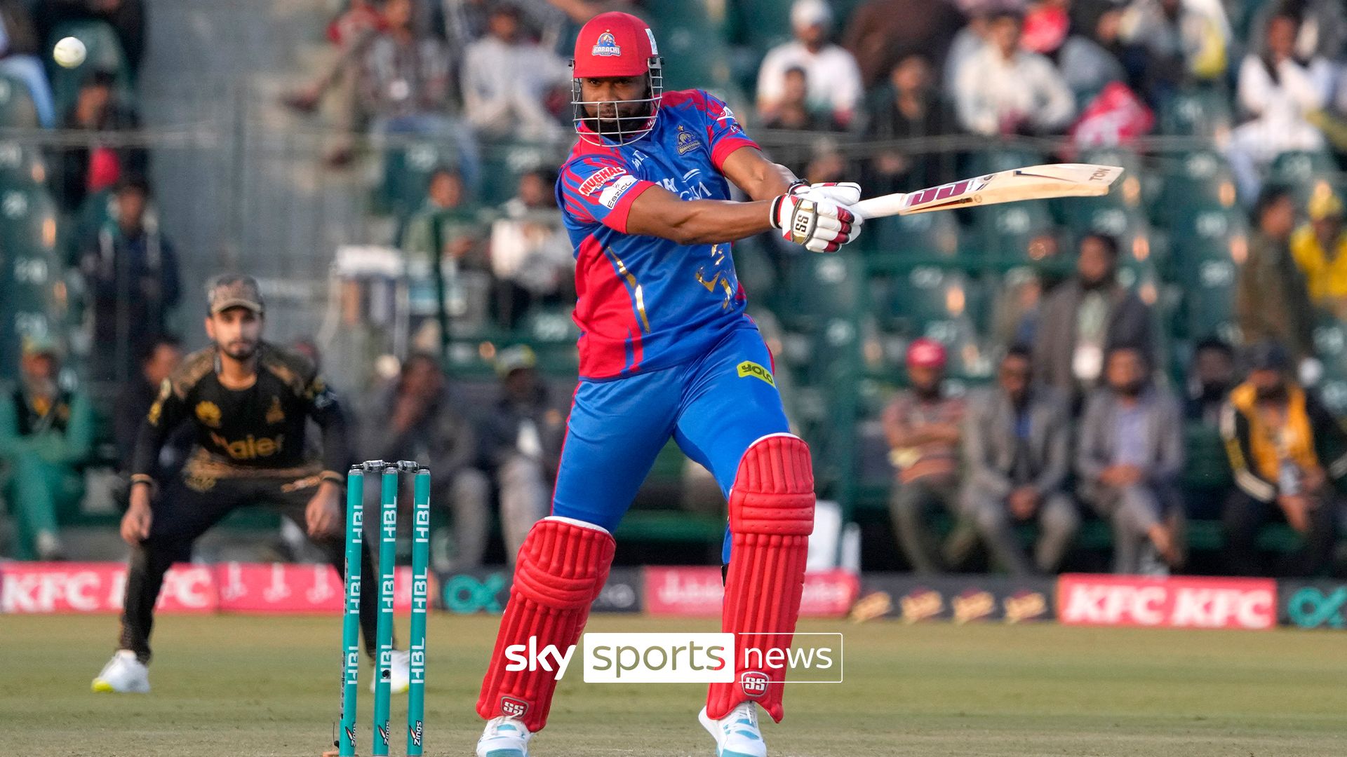 'This is absolutely brilliant!' | Pollard hits 27 off one over in PSL