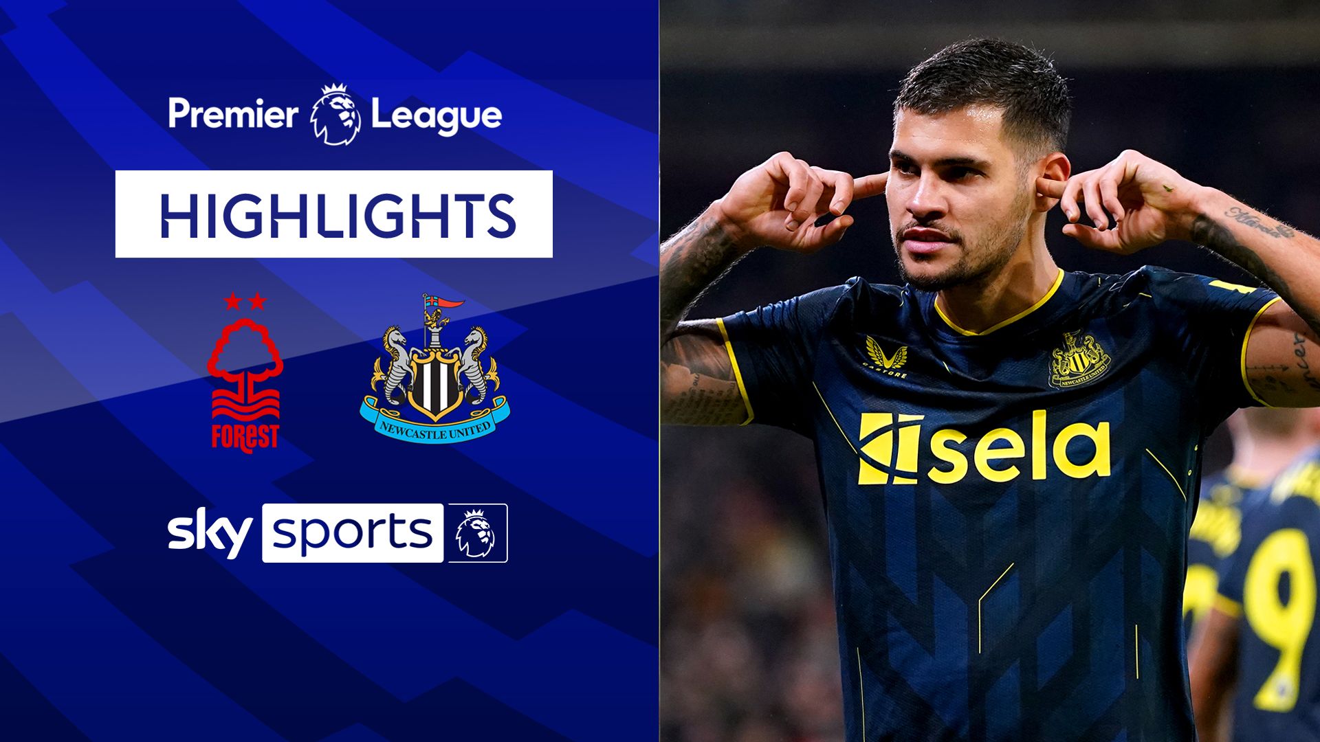Bruno's classy double gives Newcastle exciting win at Forest
