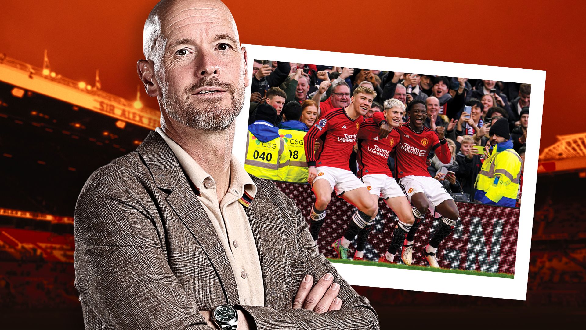 Ten Hag sets a challenge for his 