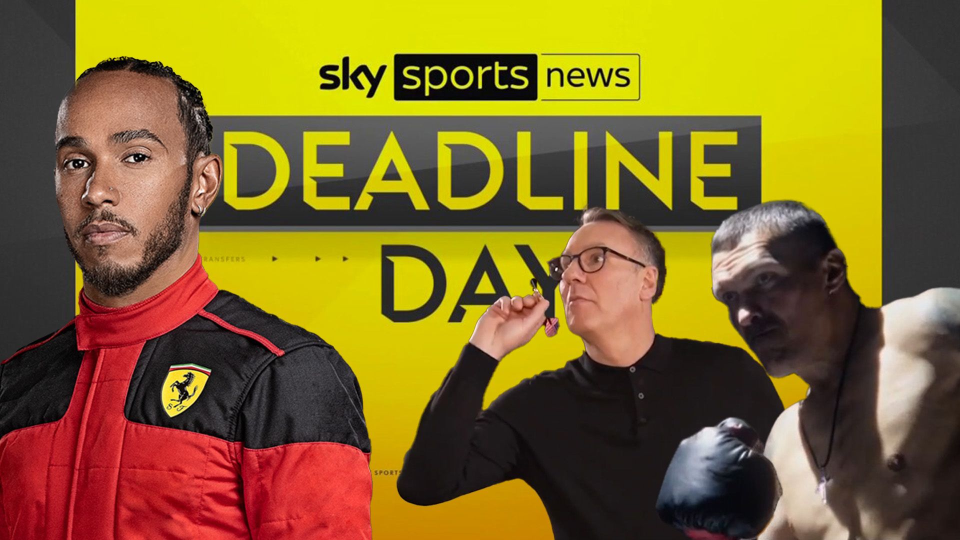 The story of Deadline Day and how Darts, F1 and Boxing tried to steal the show!