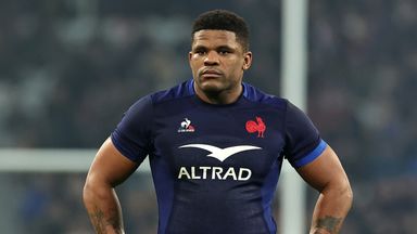 Jonathan Danty will miss the rest of the Six Nations for France, having been handed a five-game ban
