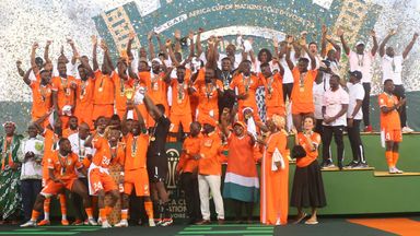 Ivory Coast lifted their third AFCON trophy on Sunday and their first since 2015