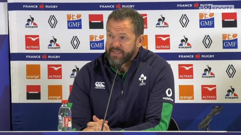 Ireland head coach Andy Farrell hailed his side following a record away win in France to kick off their Six Nations campaign