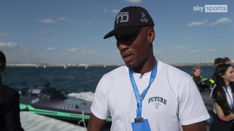 Drogba explains why he got involved in the UIM E1 World Championship