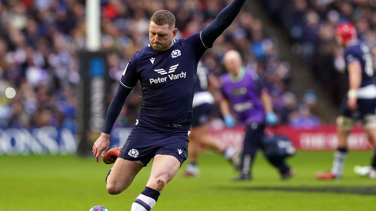 Finn Russell had to be clinical from the tee 
