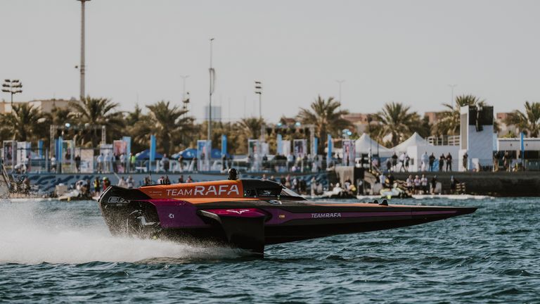 Team Rafa's RaceBird piloted by Cris Lazarraga and Tom Chiappe