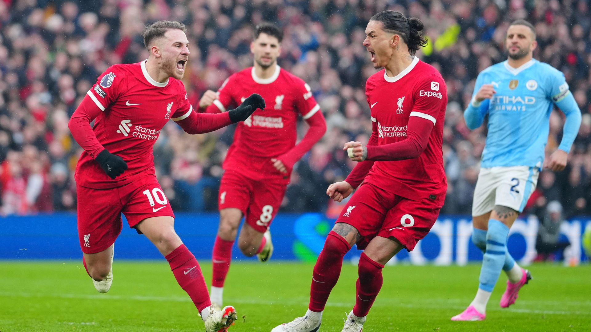 Man City hold out for draw in epic title clash against Liverpool