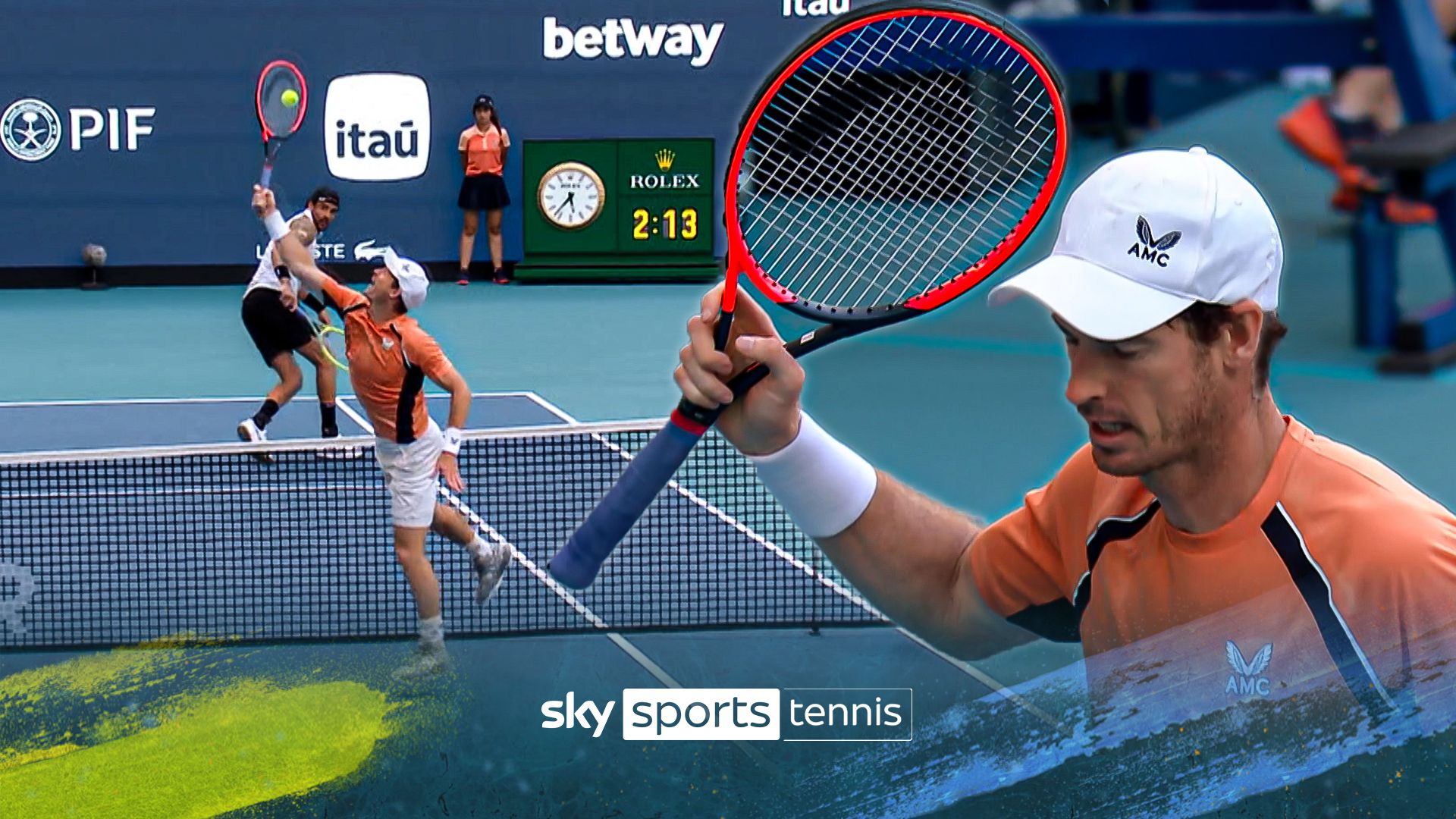 'That's incredible, Murray rolling back the years'