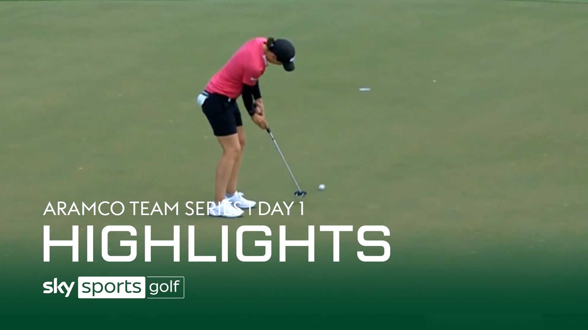 Solheim hero Ciganda stars at Aramco Team Series | Day One highlights