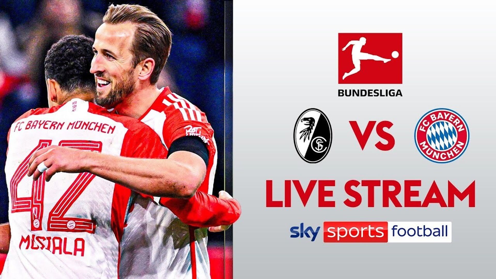 FREE STREAM: Freiburg vs Bayern Munich