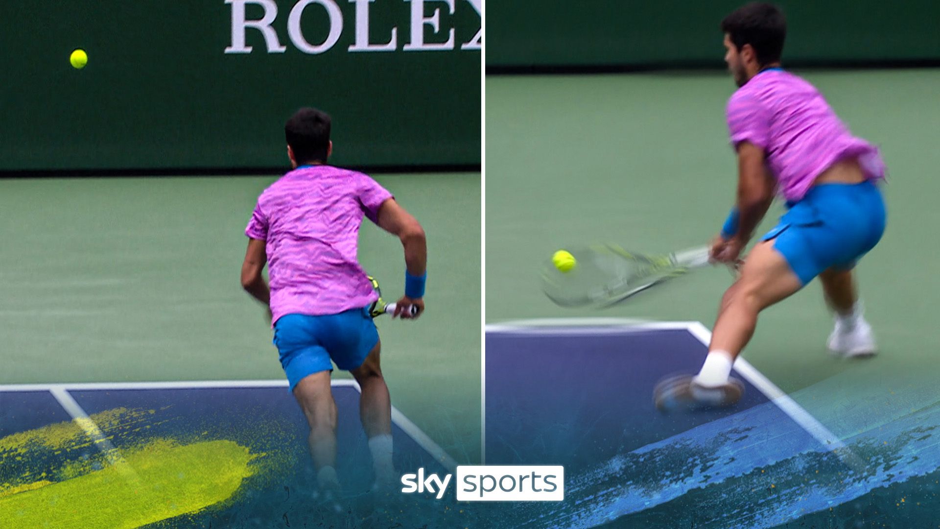 'Tennis from the Gods' | Alcaraz makes sensational recovery to win point