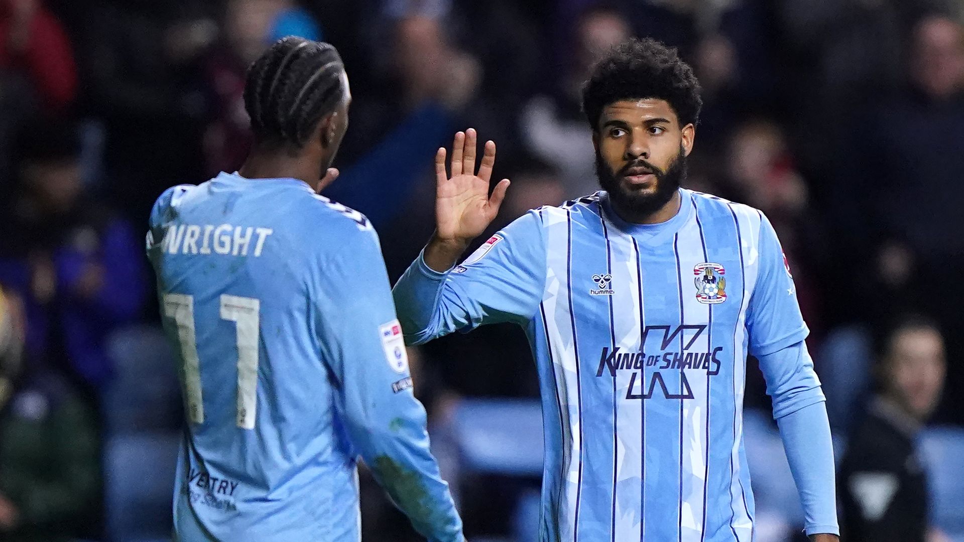 Simms nets hat-trick as Coventry flatten Rotherham