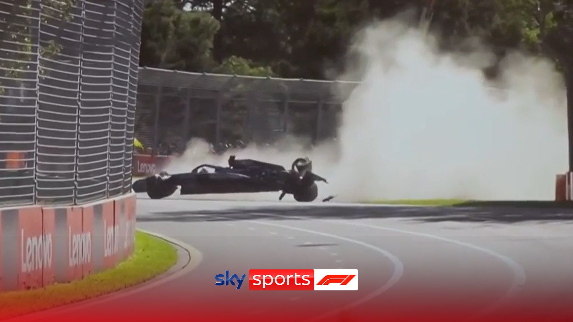 SkyPad: Did Alonso cause Russell's huge crash in Australia?