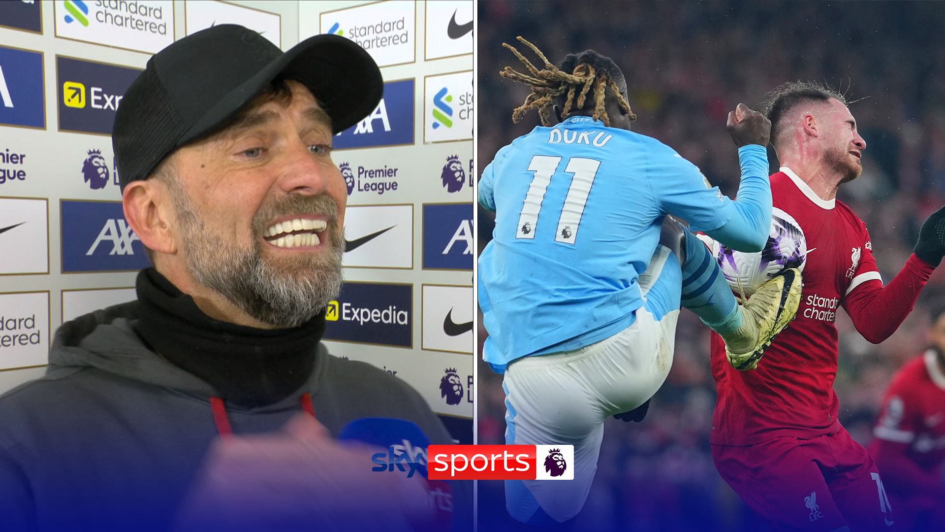 Klopp: It's 100 per cent a penalty | 'If the ball isn't there he kills him!'