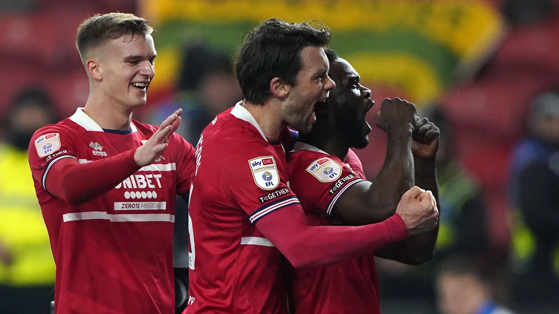 Boro secure turnaround win after controversial Norwich red