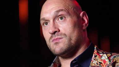 File photo dated 16-11-2023 of Tyson Fury. Tyson Fury's world heavyweight title fight against Oleksandr Usyk, due to take place on February 17, has been postponed after the Briton suffered a 
