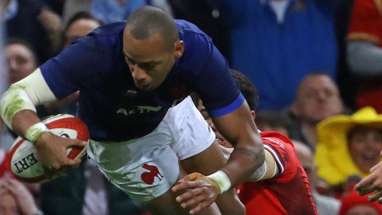 Gael Fickou scored one of five tries as France kicked on to beat Wales well in Cardiff