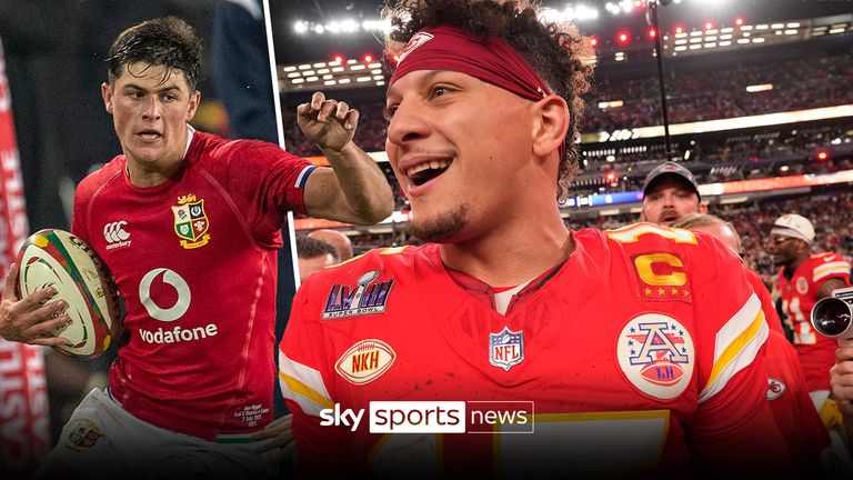 NFL journalist Jordan Schultz explains why reigning Super Bowl Champions Kansas City Chiefs are linked with signing former rugby union star Louis Rees-Zammit.