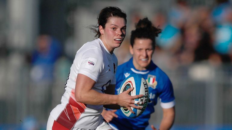 Helena Rowland will miss the Red Roses' Six Nations clash vs Wales with a finger injury 