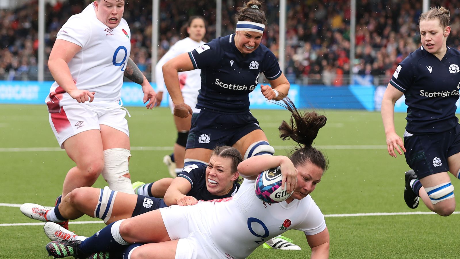 Women's Six Nations: England Dominate Scotland In 46-0 Win But Amy ...