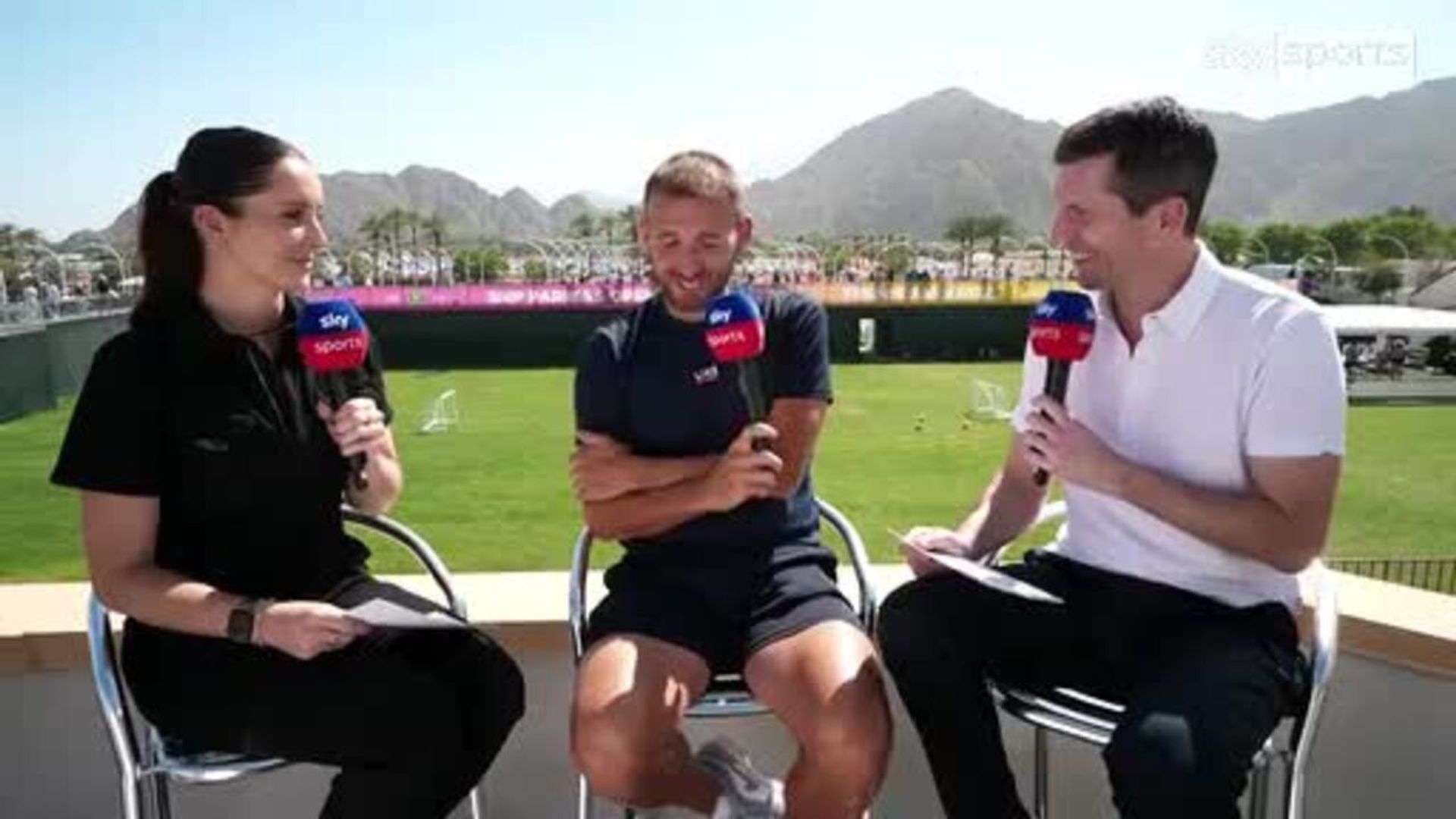 Is this the perfect four-ball? | Evans claims he could've been a golfer