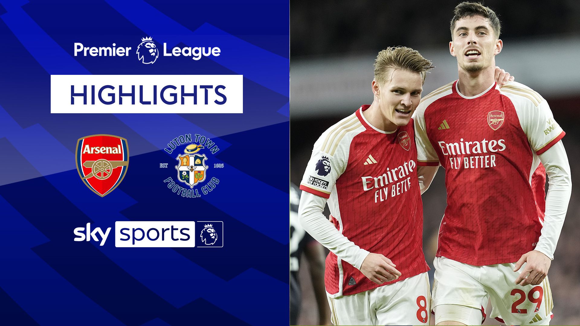 Cruise control! Arsenal stroll past Luton to go top