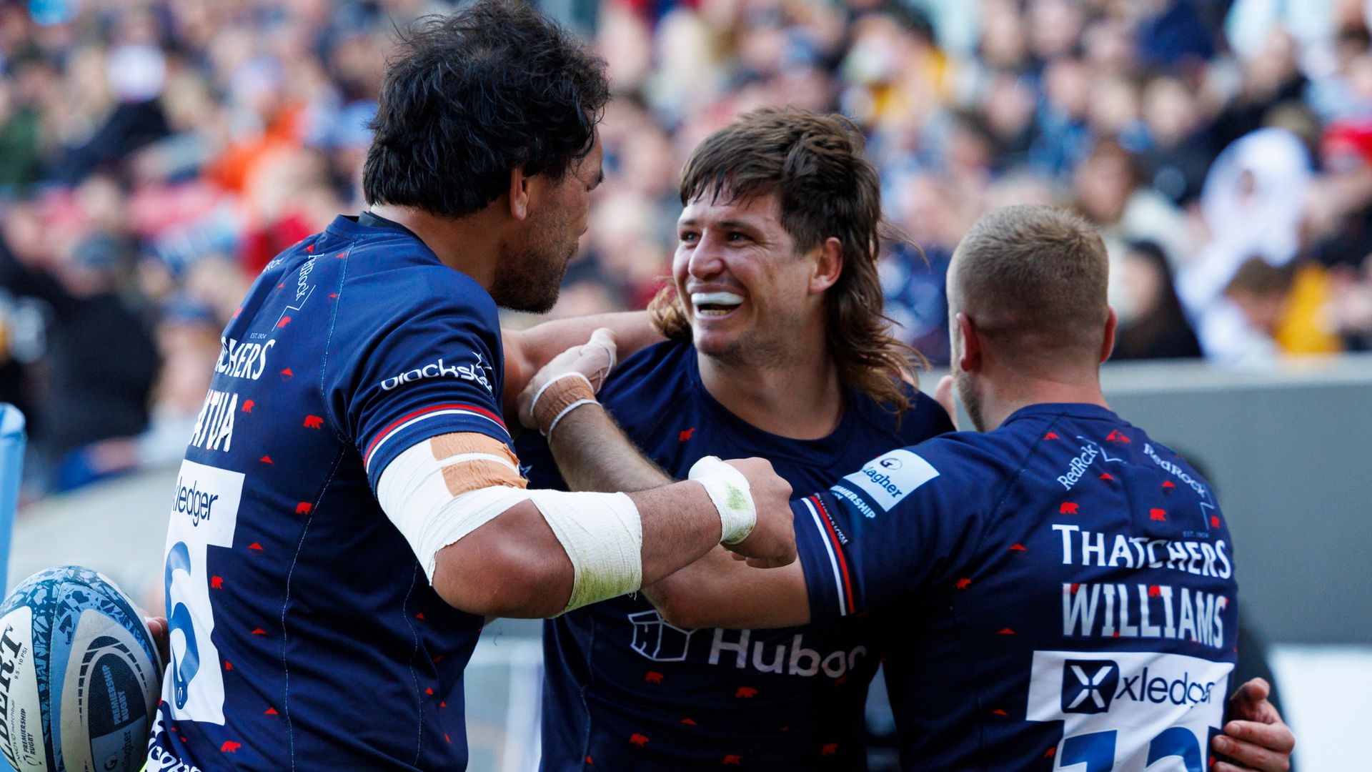 Bristol set club record with Newcastle rout, Sale hold off Quins